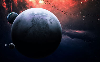 O objetivo da missão Kepler é a descoberta de novos mundos.