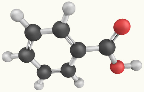 O ácido benzoico pode ser originado a partir de reação de oxidação em aromáticos