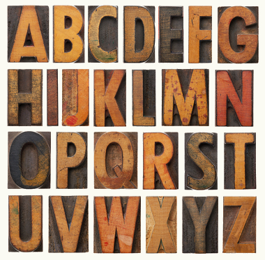 The Alphabet in English./ O alfabeto em inglês