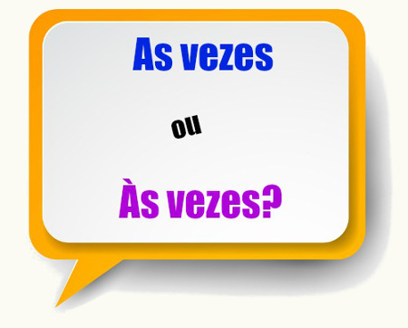 Usamos “às vezes” como indicativo de tempo e usamos “as vezes” para indicar as ocasiões