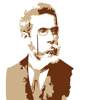 Machado de Assis nasceu no Rio de Janeiro no dia 21 de junho de 1839. Faleceu em sua cidade natal em 29 de setembro de 1908, aos 69 anos