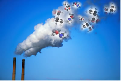 A grande maioria dos gases é formada por moléculas