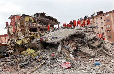 O efeito dos terremotos é altamente destrutivo¹