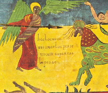 Imagem medieval representa uma das passagens bíblicas relacionadas ao apocalipse
