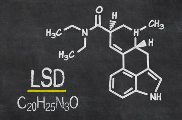 LSD é a sigla utilizada para dietilamida do ácido lisérgico