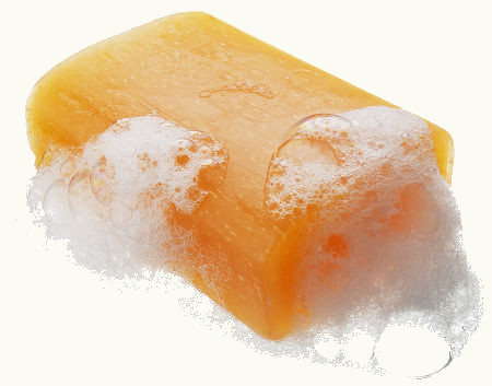 A composição química dos sabões apresenta sal de ácido carboxílico
