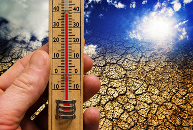 O aquecimento global resulta no aumento médio das temperaturas