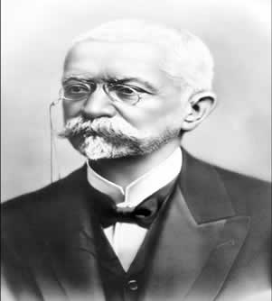 Foto oficial do presidente Afonso Pena