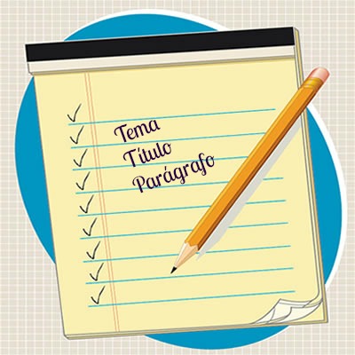 Eis que um discurso deve-se pautar nestes três elementos: tema, título e parágrafo