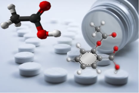 Uma das aplicações do anidrido acético acontece na produção do ácido acetilsalicílico, que é usado como antitérmico
