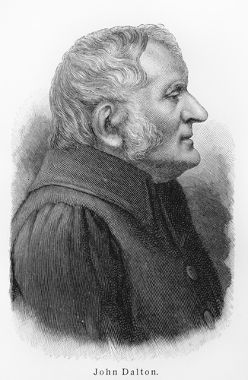 John Dalton foi o primeiro cientista a formular um modelo para o átomo