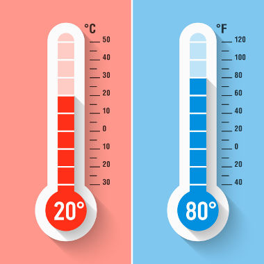 As equações usadas para obter a transformação e a variação de temperatura entre as escalas termométricas são diferentes