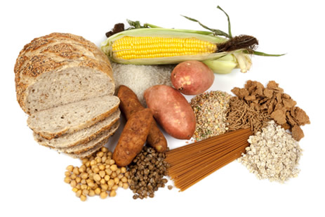 O amido está presente em cereais e raízes de vegetais