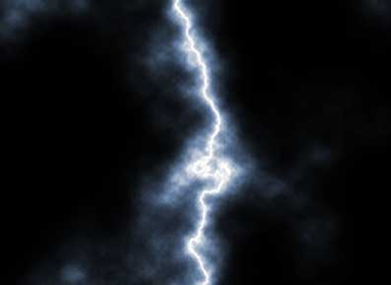 Uma descarga elétrica é composta por diversas cargas elétricas