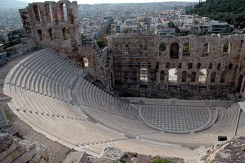 A cidade-estado Atenas.