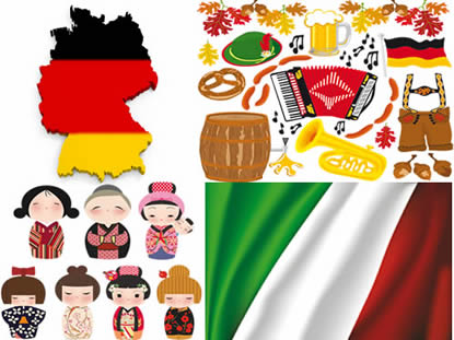 Símbolos e cultura dos imigrantes