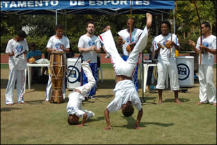 Apresentação de Capoeira