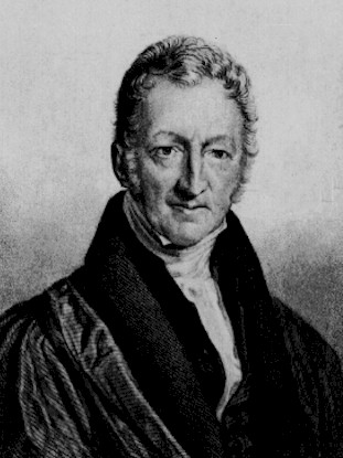 Thomas Roben Malthus, pastor protestante, demógrafo e economista inglês