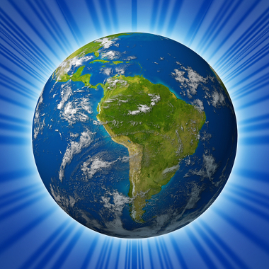 A América Latina integra uma das divisões regionais do continente americano