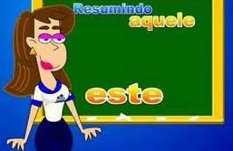 Como no sentido literal, demonstram o lugar em que se evidenciam os seres